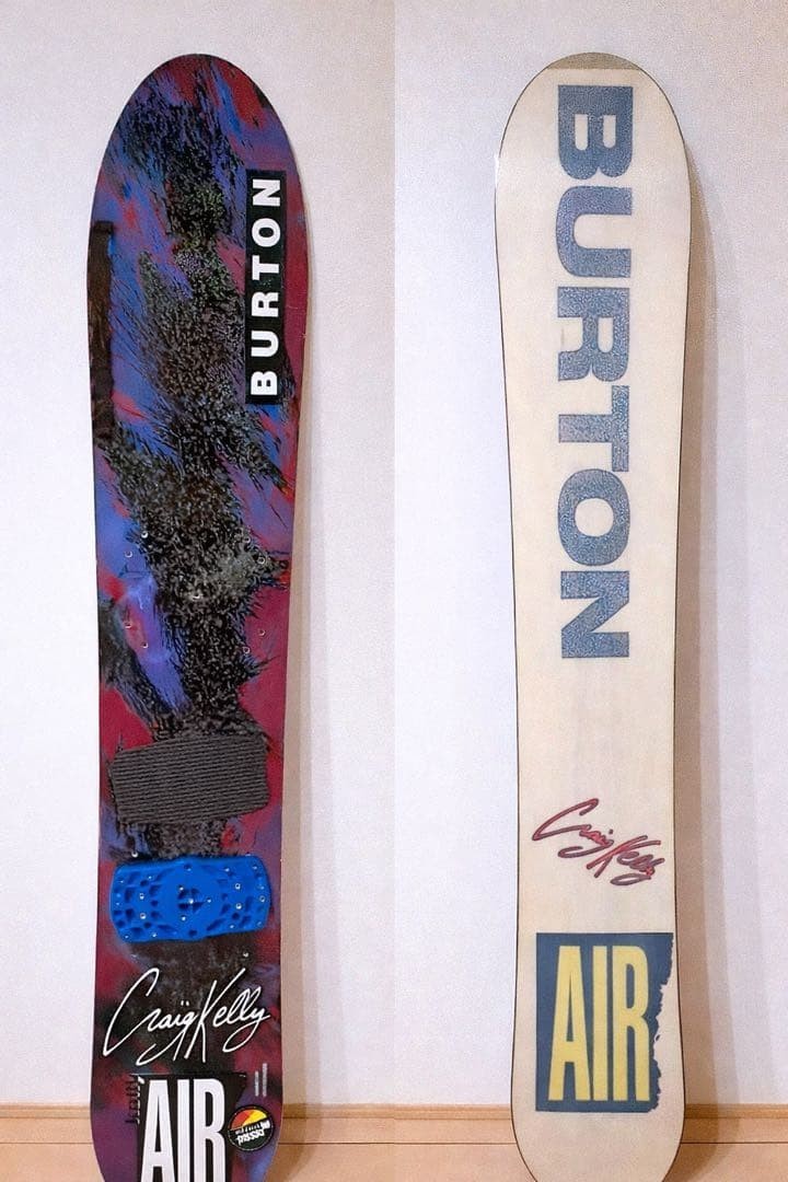 BURTON Craig Kelly Air Vintage Snowboard Size 155cm-160cm Used