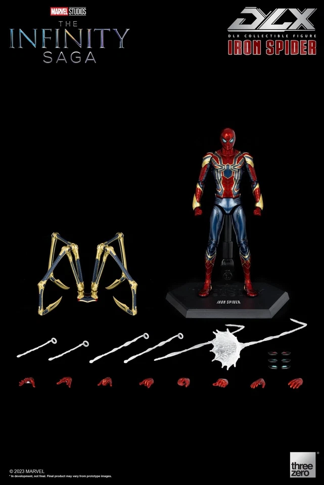 Iron Spider DLX. Marvel Studios: The Infinity Saga threezero - Imagen 3 de 4