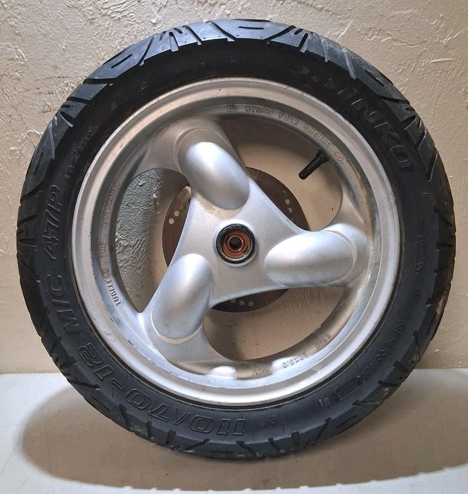 ２０インチ Scooter Front Wheel Silver Motorcycle & Scooter Wheels & Rims for