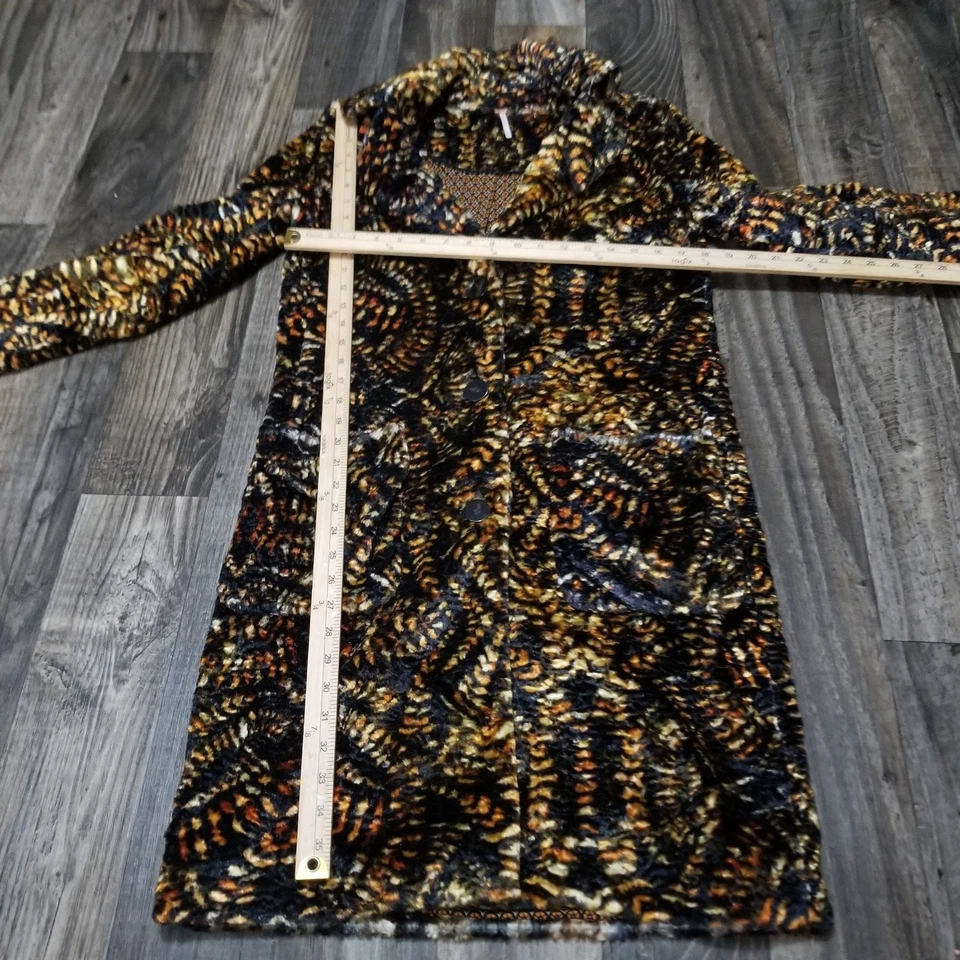 Plumero Free People XS estampado de tigre animal Foto 2 de 4