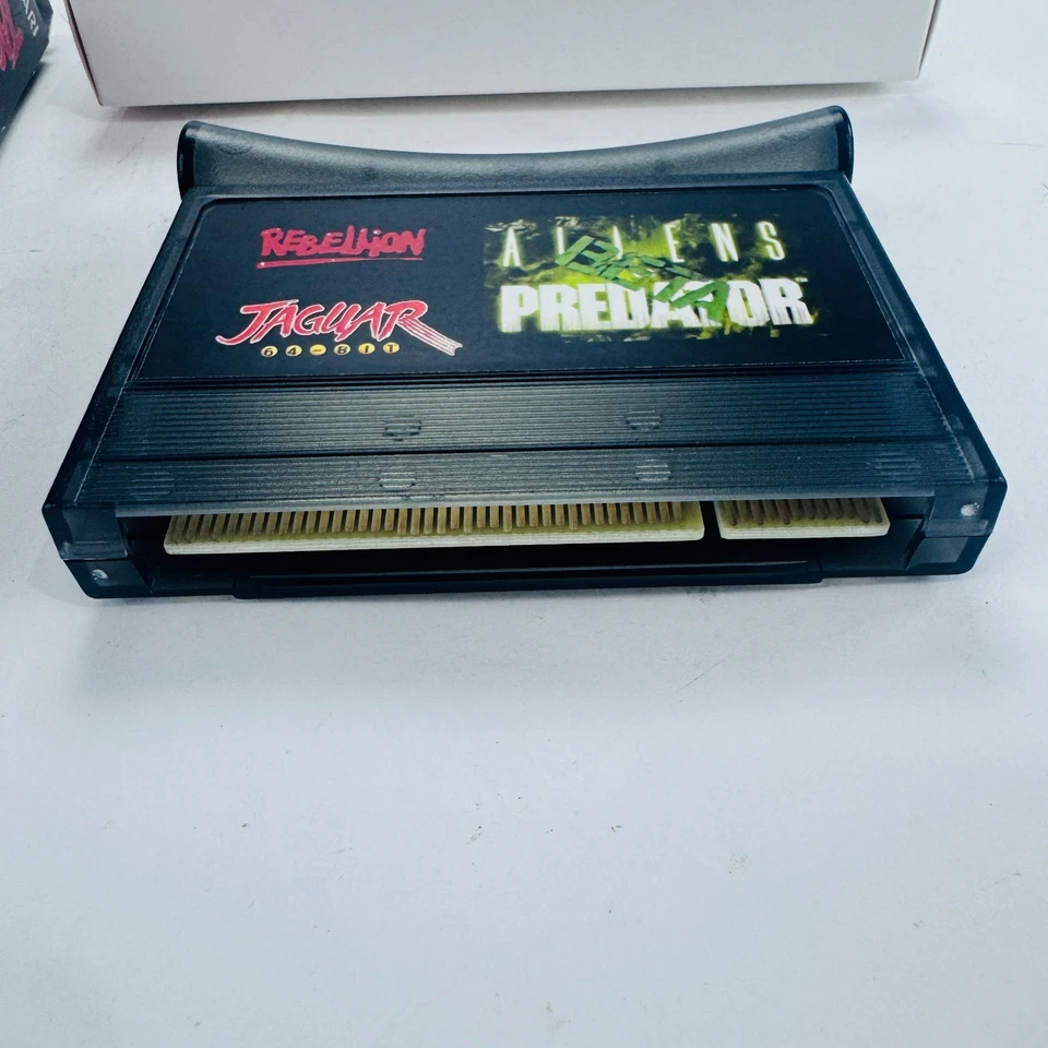 Aliens vs Predator BETA Prototype Cartridge & Box Atari Jaguar CIB RARE Alien - Image 3 of 4