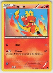 Magmar 10/111 Furious Fists Common