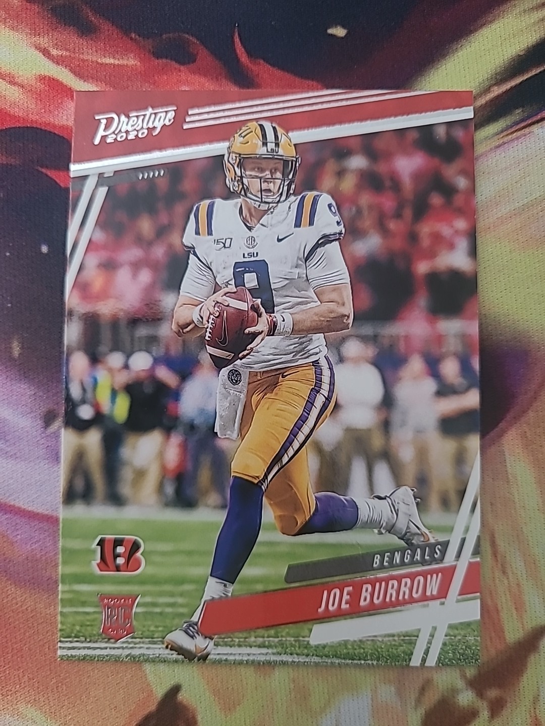 Joe Burrow 2020 Panini Prestige #258 RC Cincinnati Bengals Football Card