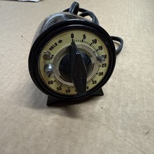 Vintage Mark Time 60 Seconds Switch Photographic Darkroom Timer - Works