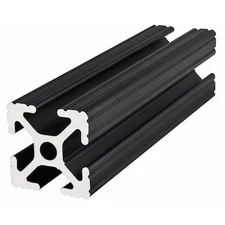 80/20 1010-Black-72 Framing Extrusion, T-Slotted, 10 Series