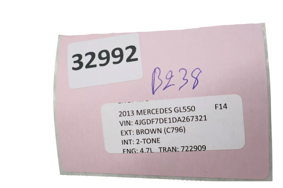 12-19 Mercedes W166 GLE400 GL450 GL550 Front SAM Control Module Unit ...