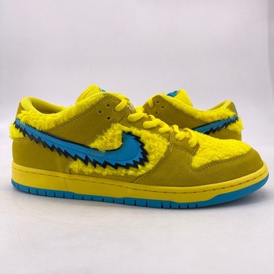 Nike SB Dunk Low Pro QS ''GRATEFUL DEAD YELLOW'' 2020 - Size 11.5 - cj5378 700 (..