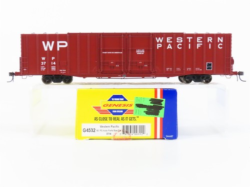 Coche de caja escala HO Athearn Genesis G4532 WP Western Pacific 60' piezas de automóviles #3714 | Zustand: Used