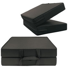 Foreard 2Pcs Stadium Seat Cushion Extra Thick Portable Handle High-Density Foam