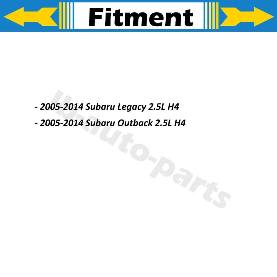Conjunto de ventilador condensador aire acondicionado para Subaru Legacy 2005 2006 2007 2008 2009 2010 2011 Foto 2 de 4