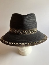 Anthro Tracy Watts New York Straw Straw Fedora Hat Anthropologie | Accessories | Anthro Tracywatts Straw Fedora  main image 4