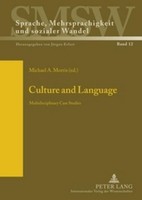 Culture And Language Michael Morris