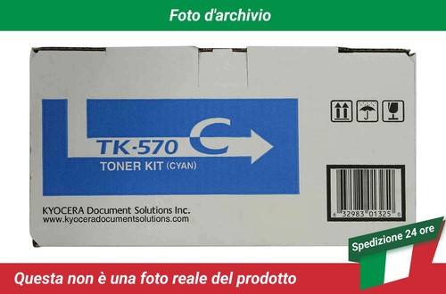 TK-570C Kyocera Mita FS-C5400DN Kit Toner Ciano
