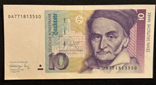1991 Germany 10 Deutsche Mark Banknote Circulated Great condition