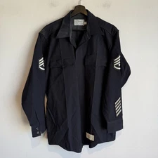 Antique 1940s LAPD Los Angeles Patched Shirt Vintage Original