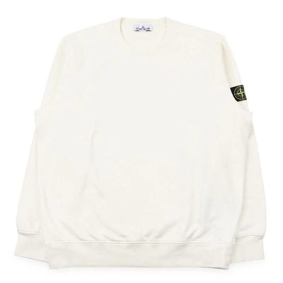 Stone Island Men's Regular Fit Crewneck Sweatshirt with Patch 151634859 [P] - Photo 1/4