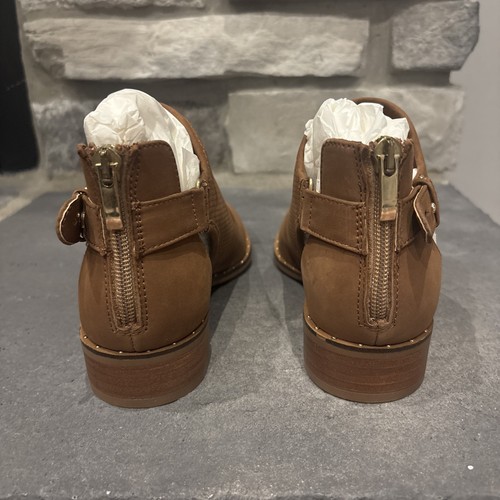 STEVEN By Steve Madden | Cusp Ankle Booties | Brown Size 6 - Picture 4 of 9