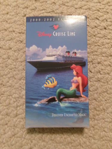 Disney Cruise Line-VHS Tape-2000 thru 2002 Vacations-EUC