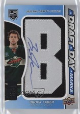 2024-25 Upper Deck SP Game Used 25/35 Brock Faber #DDM-BF Auto 1s7i