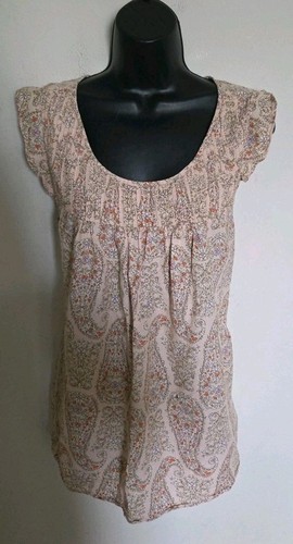 Old Navy Paisley Floral Top Size XL Excellent Condition
