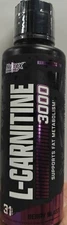 Nutrex Research, L-Carnitine 3000, Berry Blast, 15.72 fl oz (465 ml)