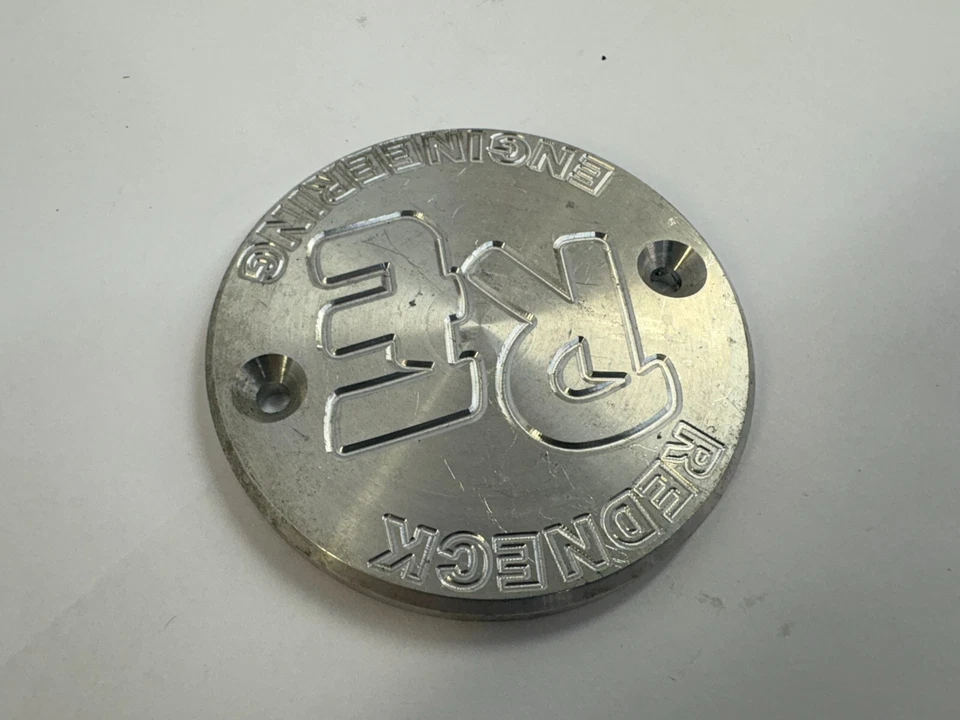 Placa de cubierta temporizador de temporizador puntos de ingeniería Harley Redneck Foto 2 de 3