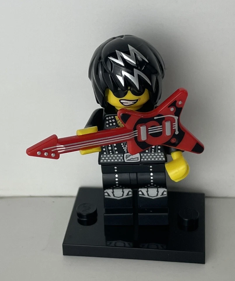 LEGO 71007 Minifigure Series 12 SPACE MINER & ROCK STAR Minifig Lot of 5 - Image 3 of 4