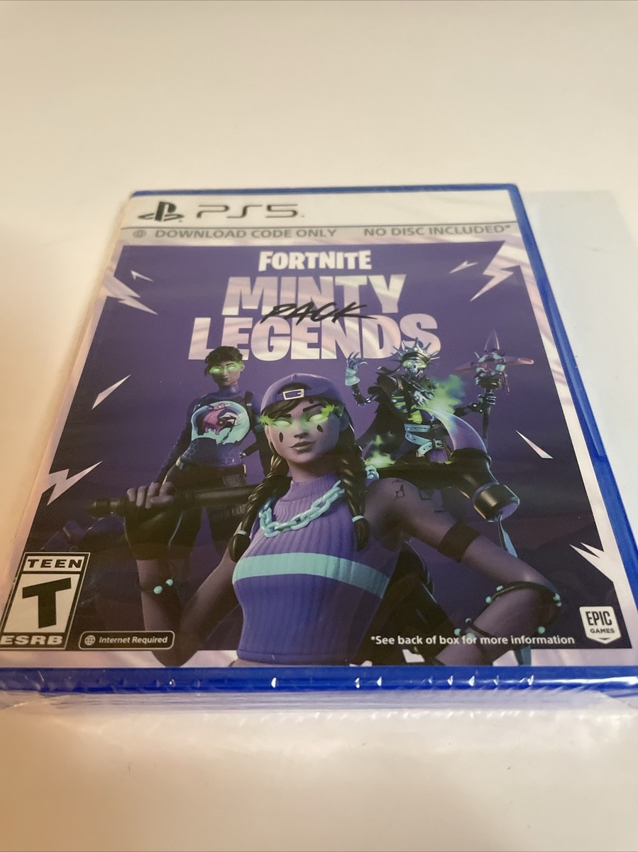 Fortnite Minty Legends Pack *NOT A DISC* (Sony PlayStation 5, 2021