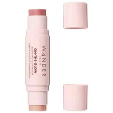 Wander Beauty | On The Glow Blush and Illuminator Bare / Nude Glow BNIB Rtl $38