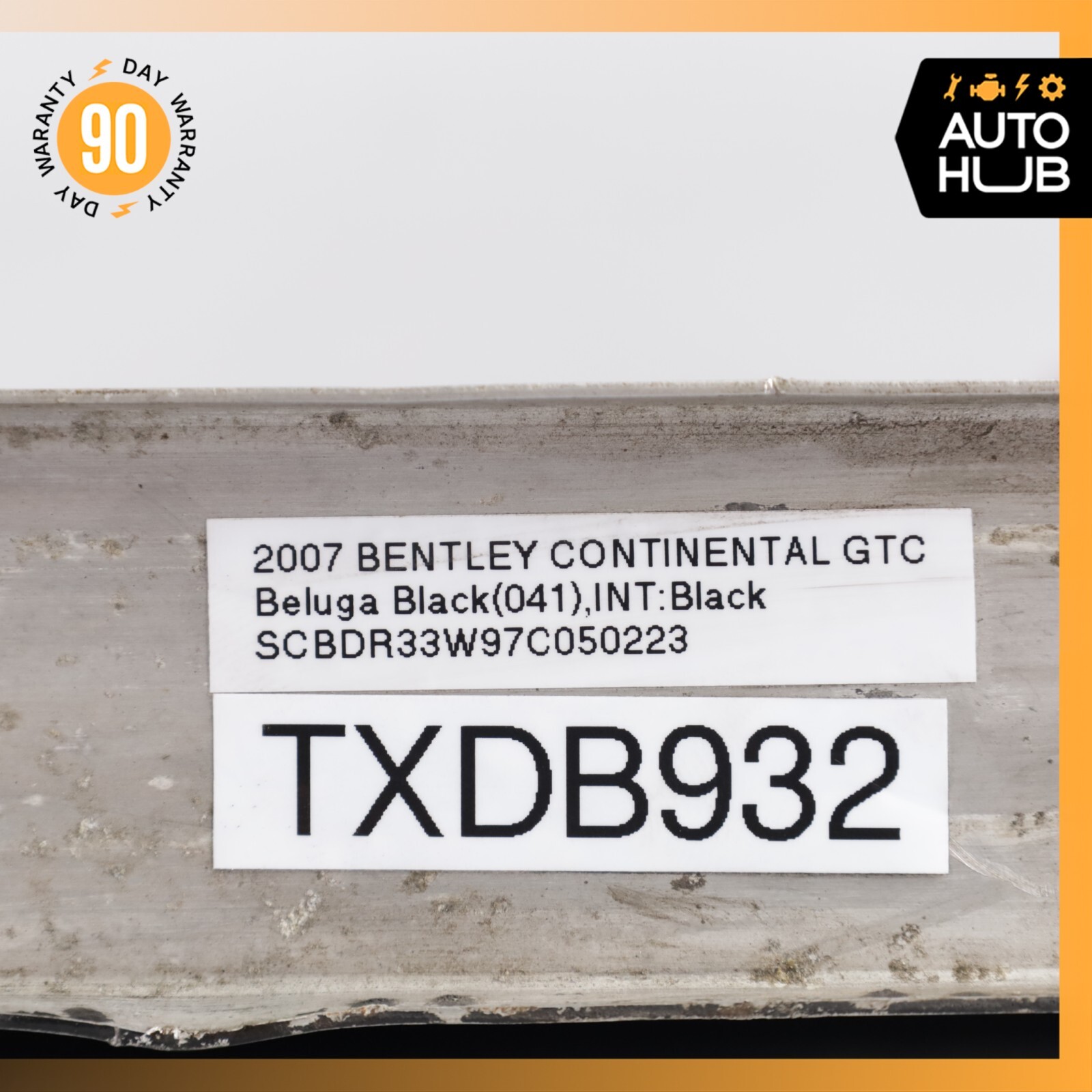 03-07 Bentley Continental GTC Engine Cooling Radiator AC A/C Condenser OEM 62k