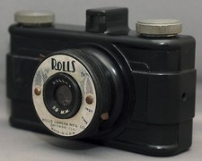 ROLLS Vintage Film Camera Rollax 50mm lens CHICAGO USA Clean