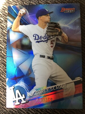 2017 Bowman s Best #10 Corey Seager Dodgers #140/150 MINT