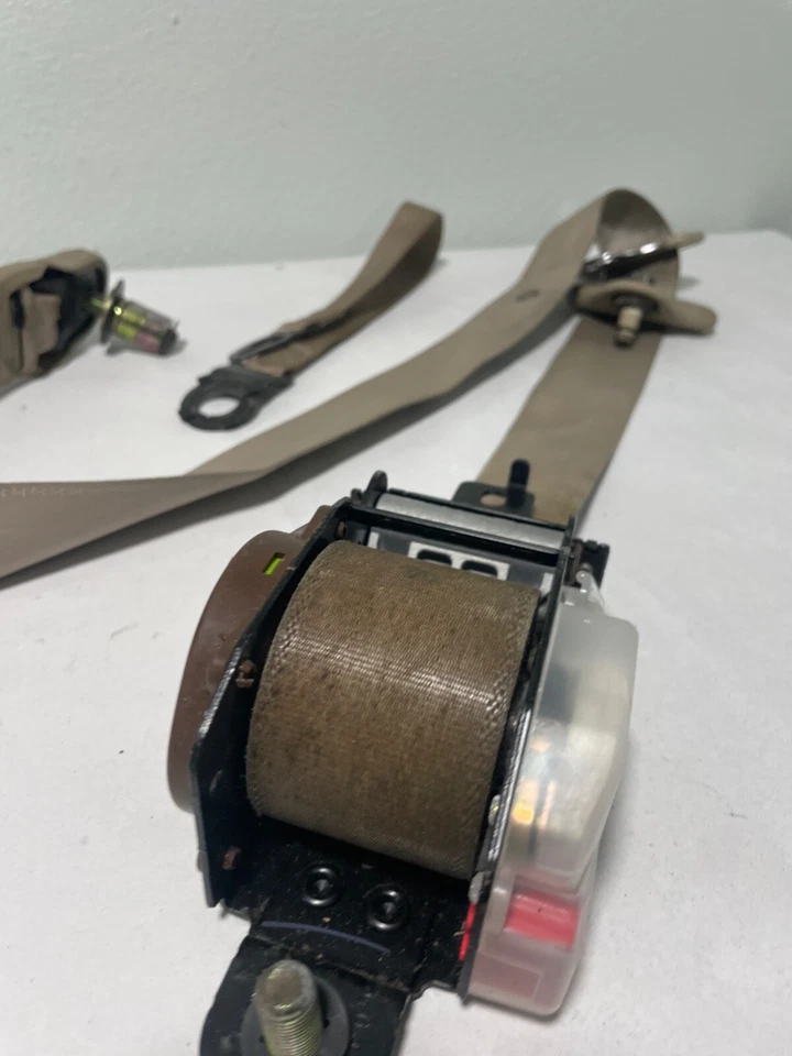 Cinturón de seguridad medio trasero conductor exterior izquierdo Honda Odyssey 1995-1997 retractor OEM Foto 3 de 4