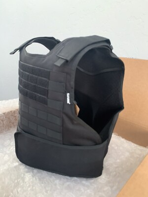 BULLETPROOF Carrier Vest Free police duty ballistic 3A plates USA body armor