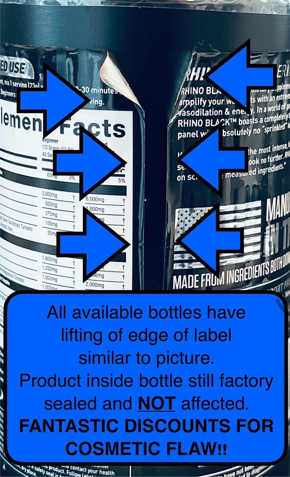 PREWORKOUT***30 OFF!***MuscleSport Rhino Black Series [Sunset Punch