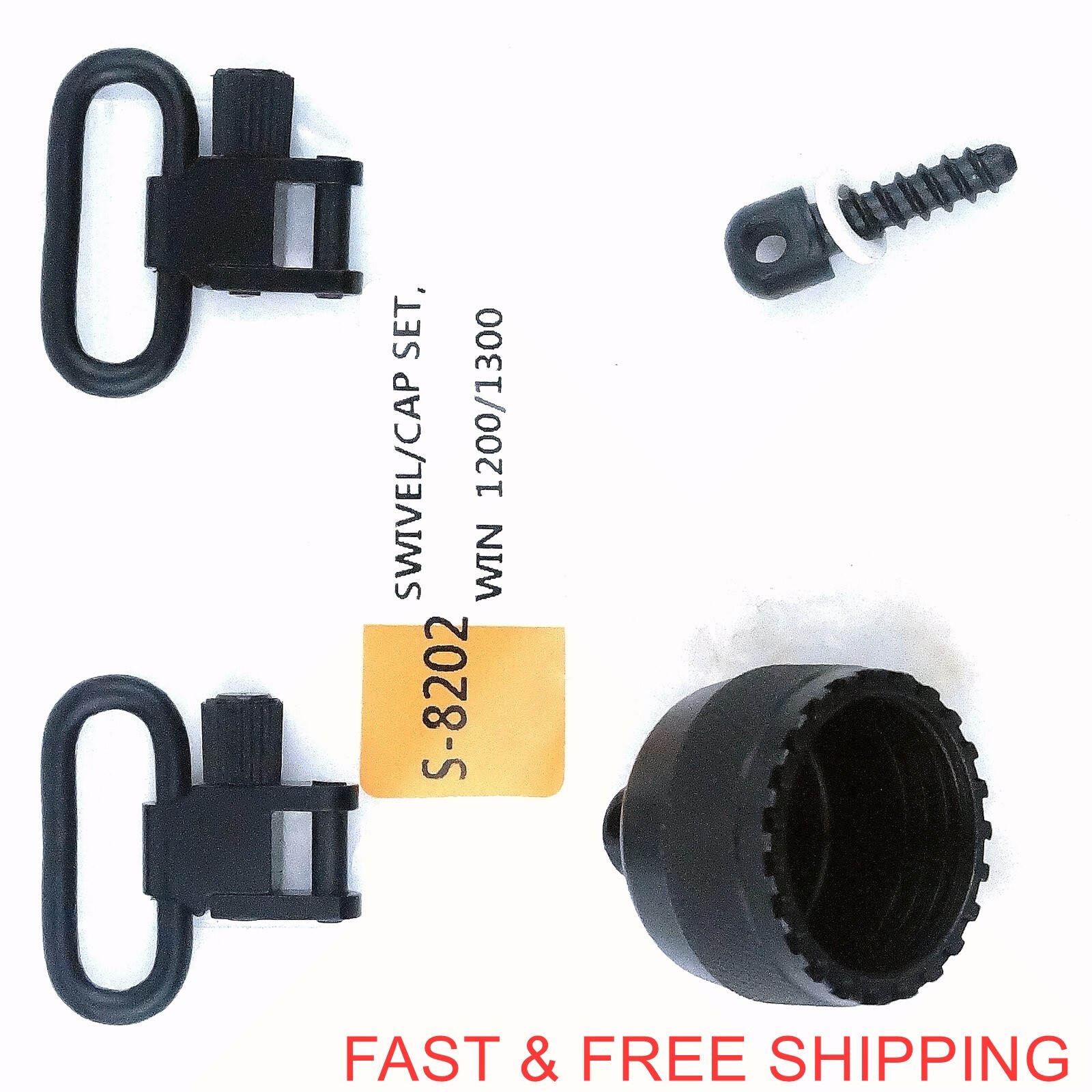 Shotgun 12G Sling Mount Set Magazine Cap Swivel Adapter QD Winchester