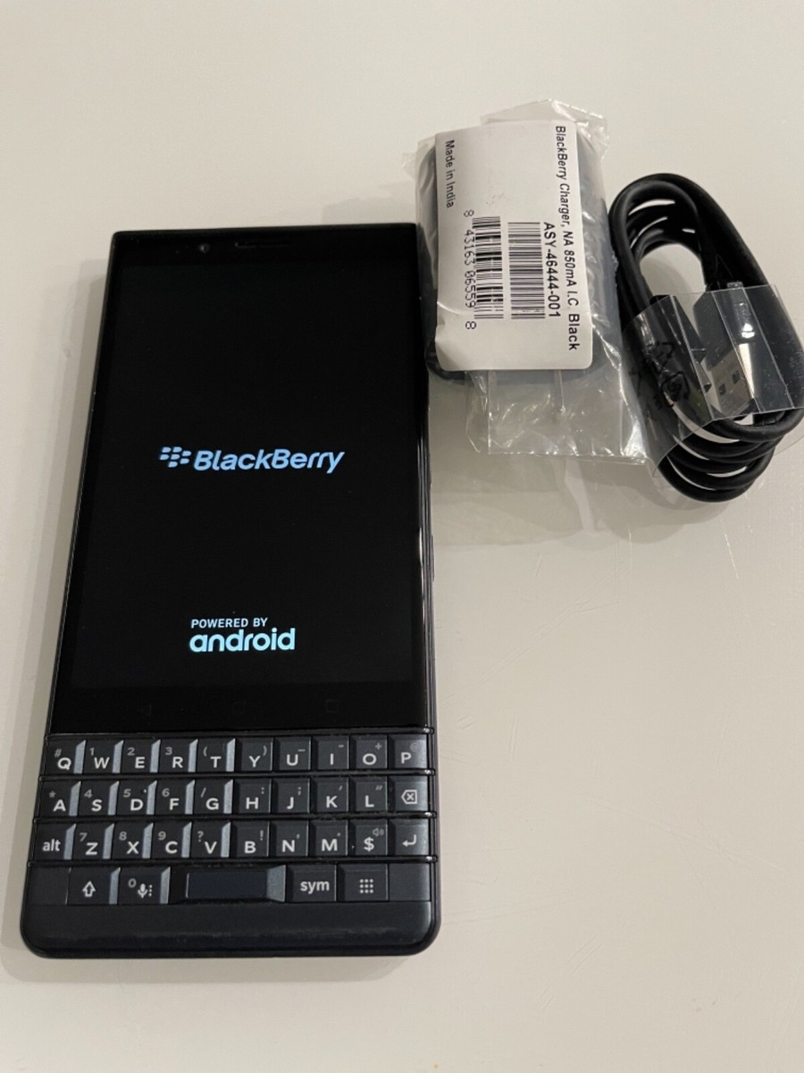 【SIMフリー】 BlackBerry KEY2 LE BBE100-4 本体 BlackBerry KEY2 LE 64GB - Slate Gray Unlocked (Dual SIM