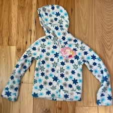 Disney Frozen Elsa Hoodie fleece Jacket size 5