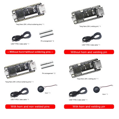 Sipeed Tang Nano 20K Development Board erial Communication NES Simulator Speaker