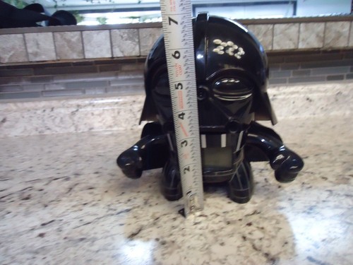 CLICTIME BULB BOTS STAR WARS DARTH VADER ALARM CLOCK ^ - Picture 7 of 8
