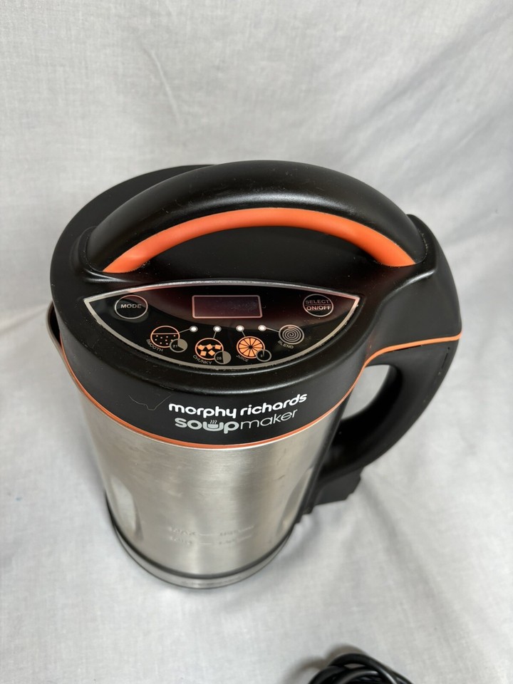 Morphy Richards 48822 Soup Maker Stainless Steel 1000W 1.6 Litres eBay