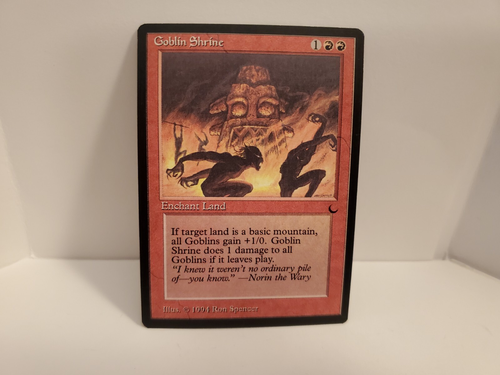 Magic the Gathering The Dark Goblin Shrine NM MTG Red
