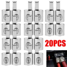 20Pc Car Audio Power/Ground 1/0 Gauge to 4 Gauge Amp Input Reducers Wire Reducer