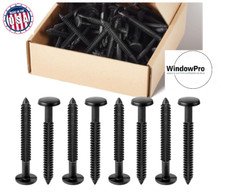 Window Shutters Fastener Panel Peg Lok Pin Screws Spikes Anchor 60 Pack 3 inch