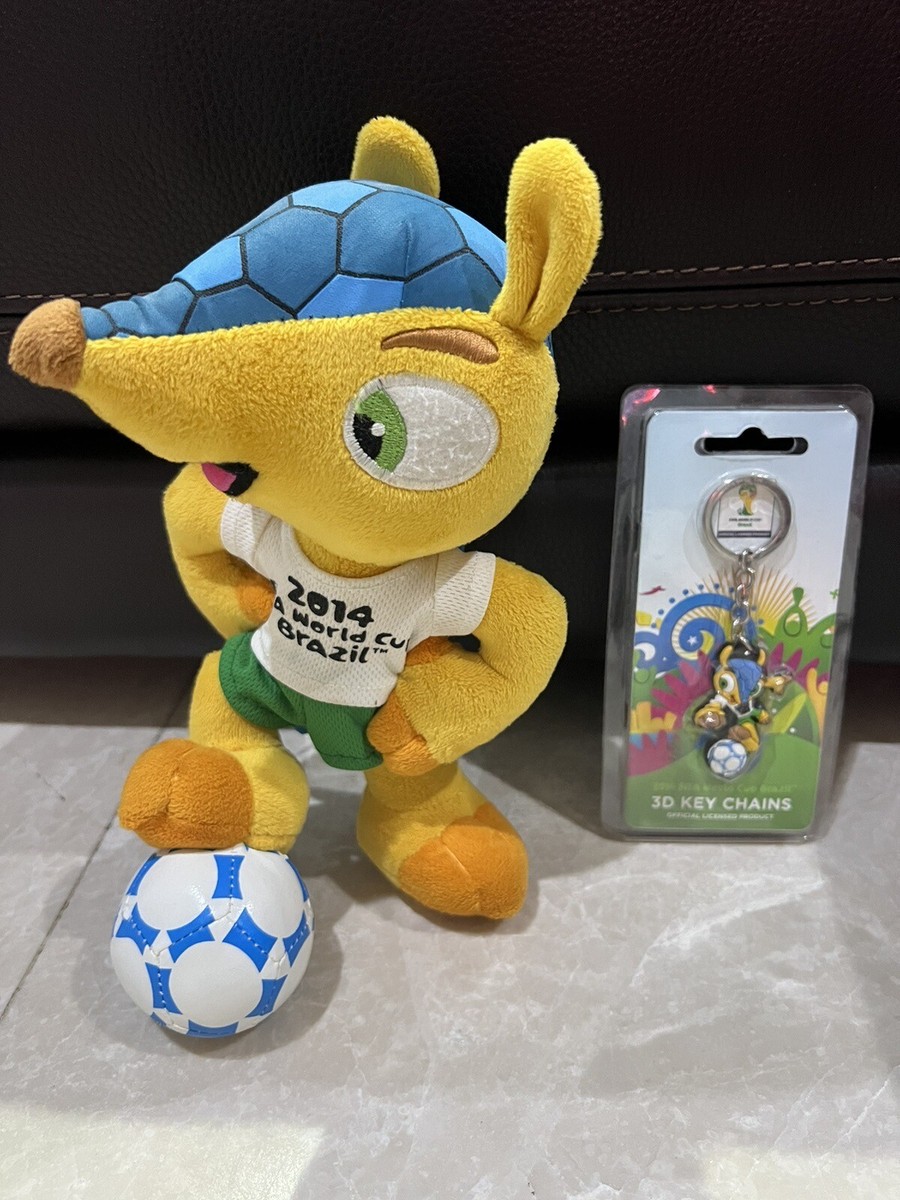Coussin FULECO Coupe Du Monde Football Brésil 2014