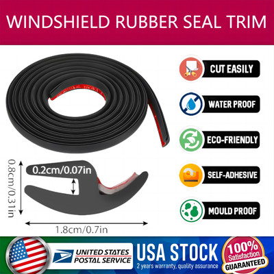 High quality Adhesive Rubber Seal Strip Car skylight Window Trim Edge Waterproof