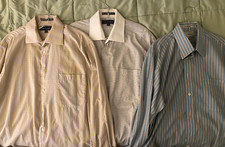 Paul Fredrick Dress Shirt Lot of 3: 15.5 - 34 French Cuff