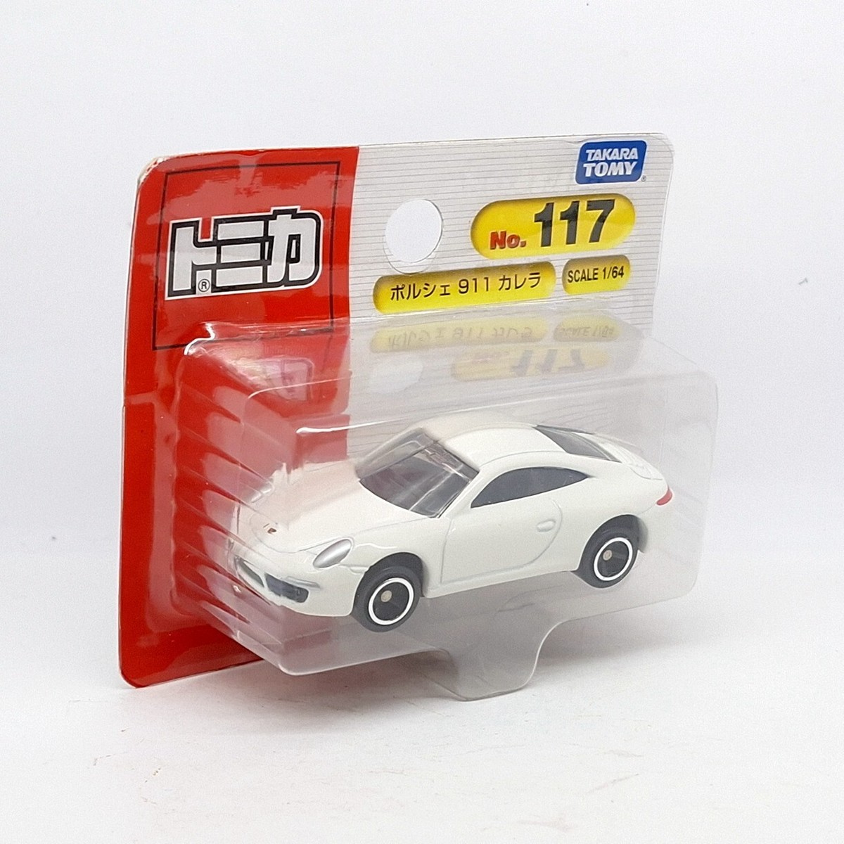 TOMICA 117 PORSCHE 911 CARRERA 1/64 TOMY DIECAST CAR NEW