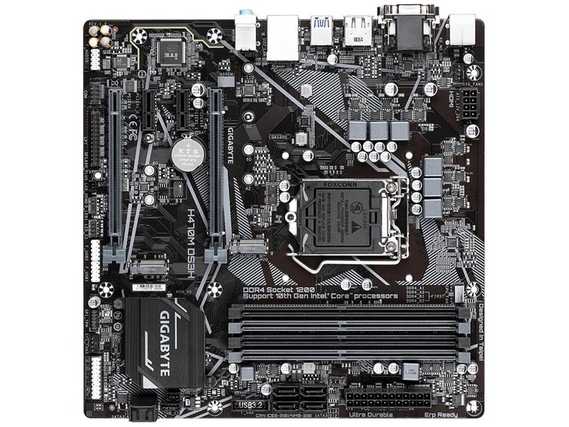 GIGABYTE H470M DS3H LGA 1200 Intel H470 Micro ATX Intel Motherboard