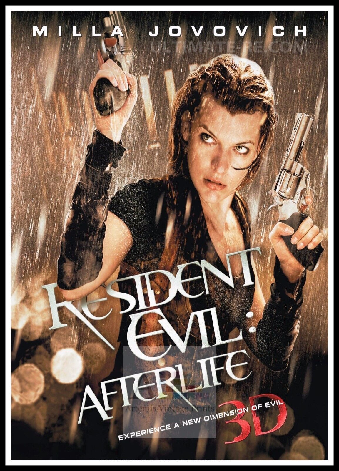 Resident Evil Afterlife - Movie Poster - Japanese Black Framed Print - Bed  Bath & Beyond - 30197207